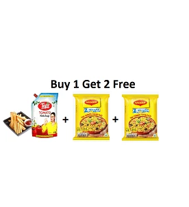 Buy 1 Tops Tomato Ketchup Get Two Maggi 72gms Free