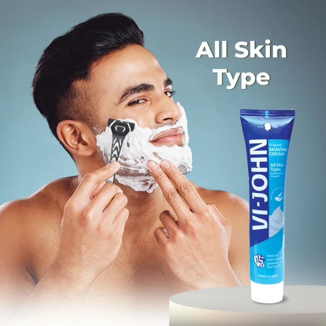 Vi-John Shaving Cream 124 gm